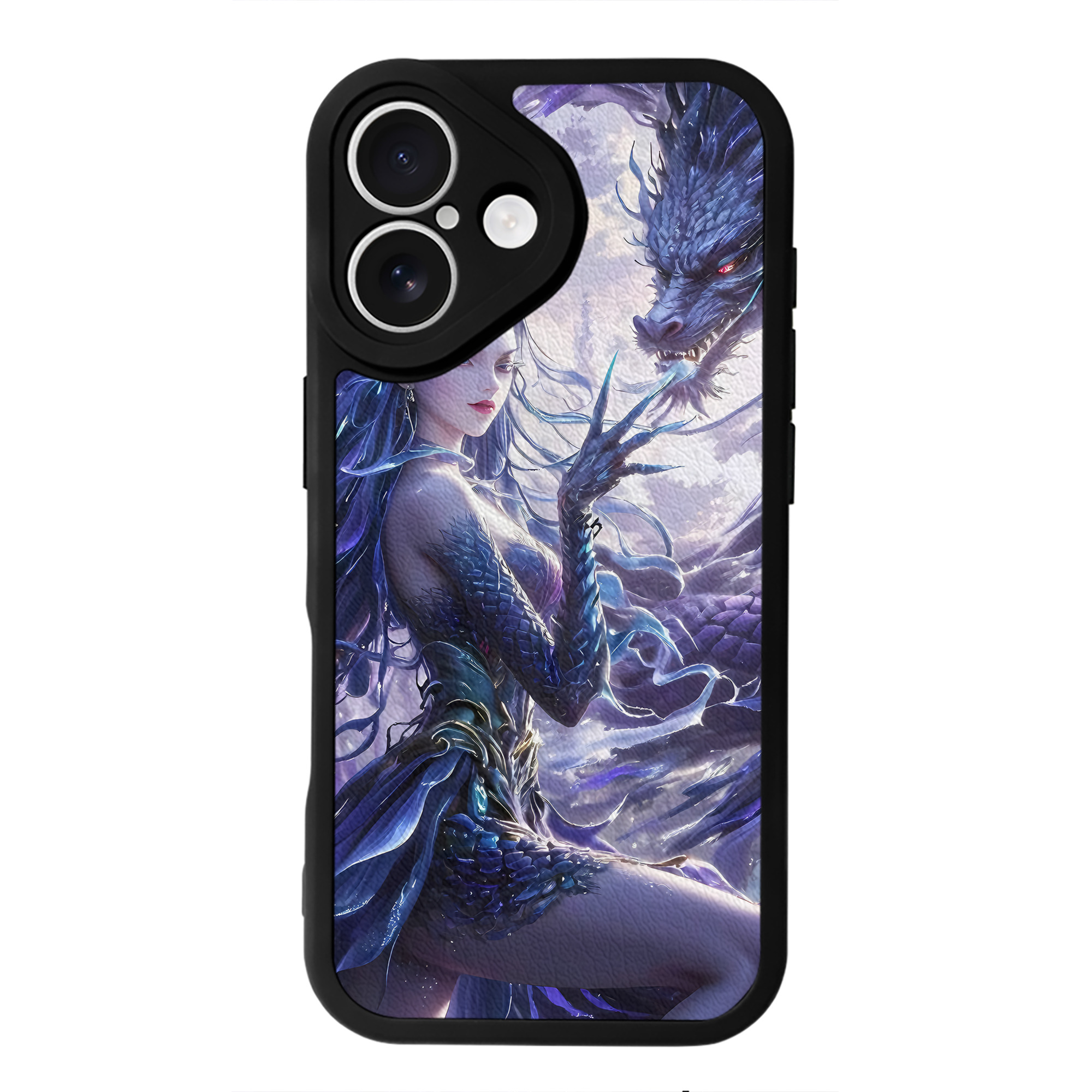 （画像用） Ne Zha 2 ナタ 魔童の大暴れ 【iPhone 16シリーズ対応】シリコンスマホケース（レザー調） 材質：シリコン